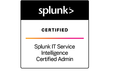 Splunk IT Service Intelligence Certified Admin