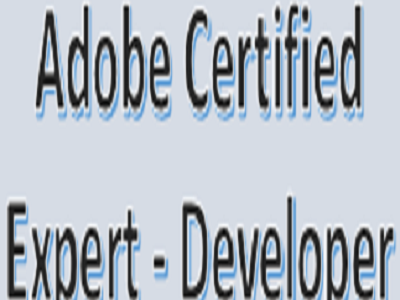 Adobe Certified Expert – Developer