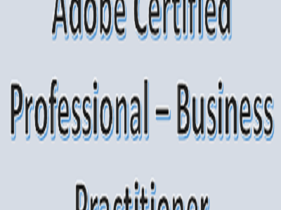 Adobe Certified Professional – Business Practitioner